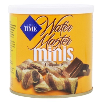 Cizmeci Time Mini Waffles with Chocolate Cream 120g - buy, prices for Auchan - photo 1