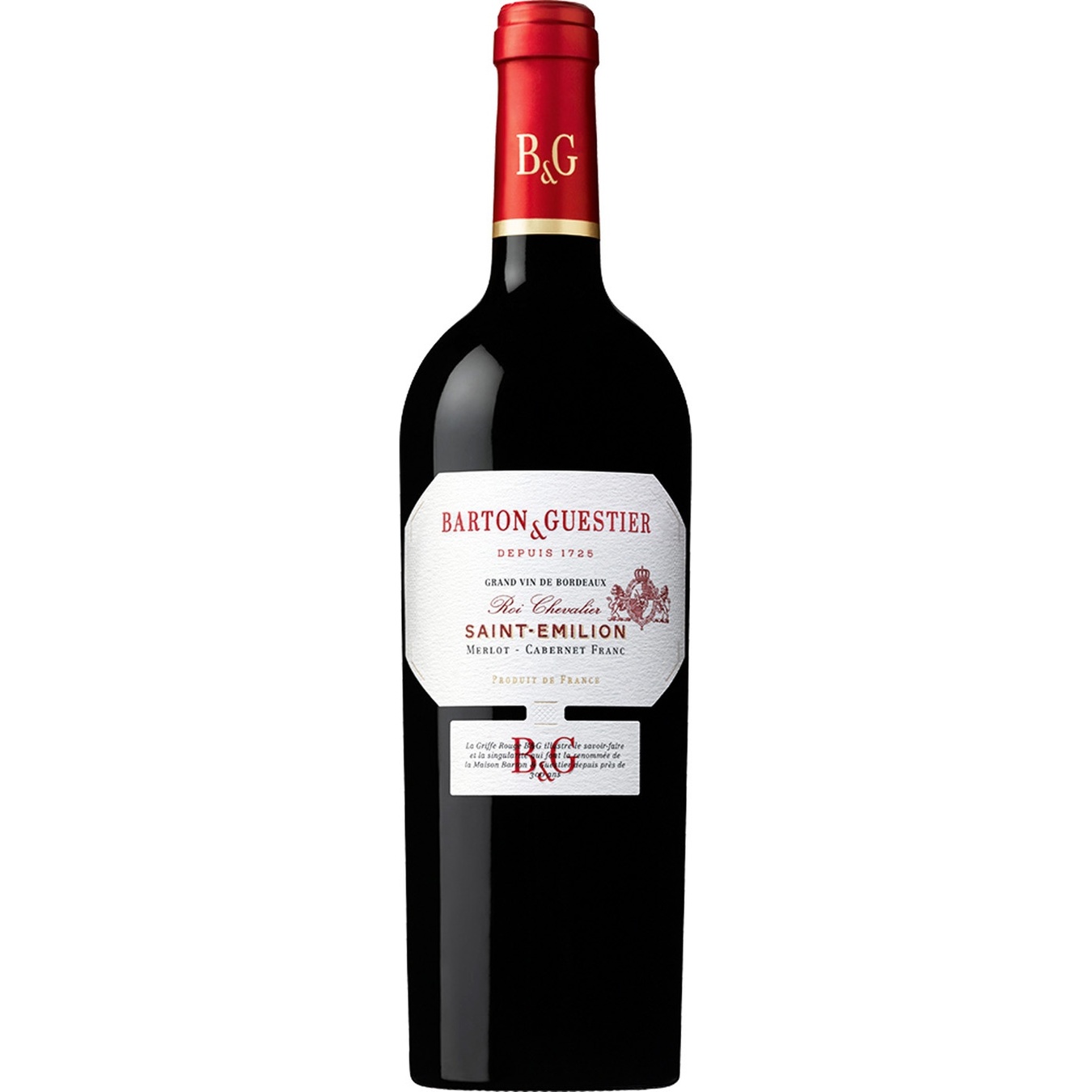 

Вино Barton&Guestier Saint-Emilion красное сухое 13% 0,75л