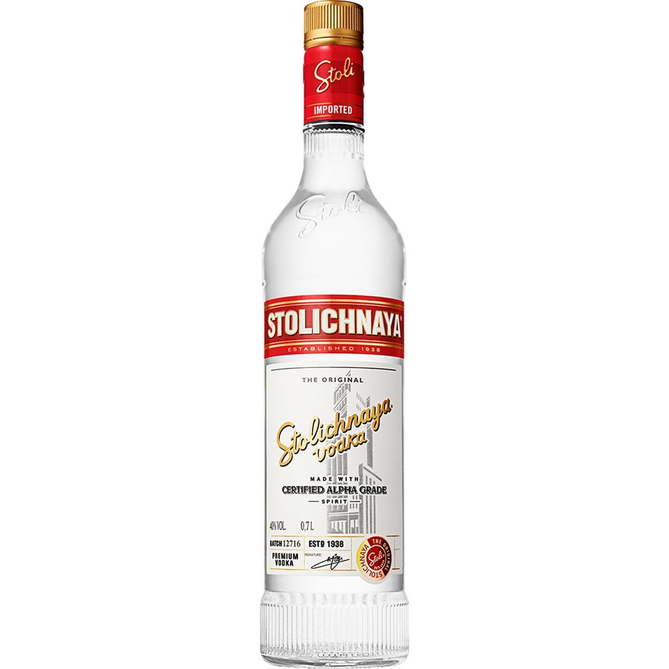 

Водка Столичная 40% 0,7л