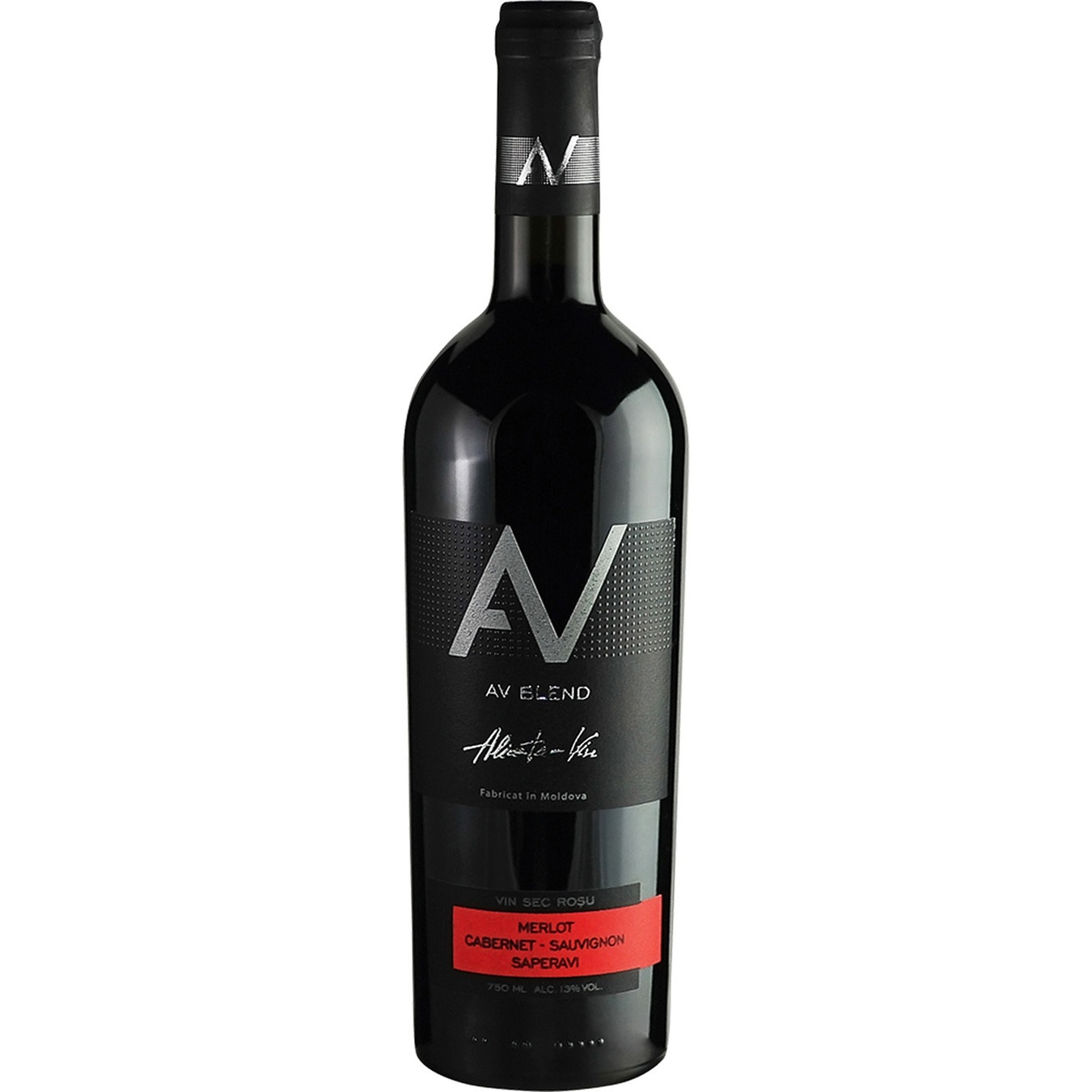

Вино AV blend Merlot-Cabernet Sauvignon-Saperavi красное сухое 13% 0,75л