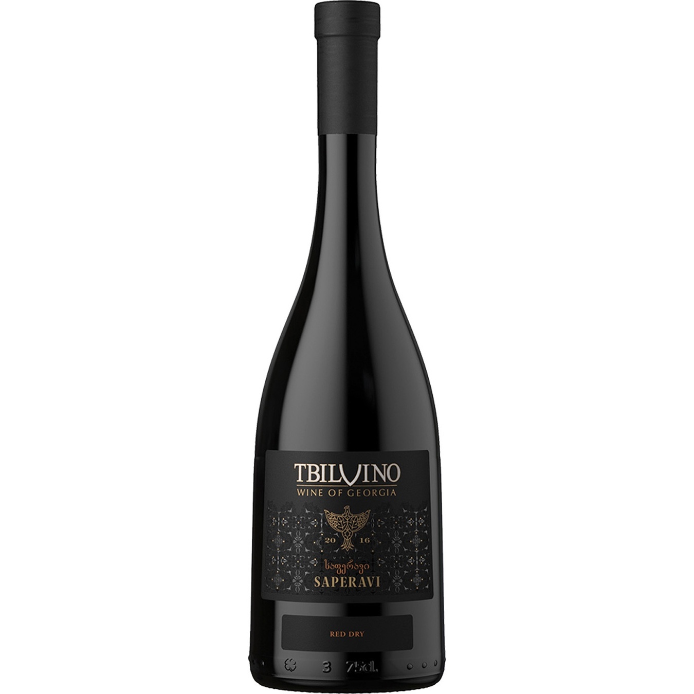

Вино Tbilvino Saperavi красное сухое 12% 0,75л