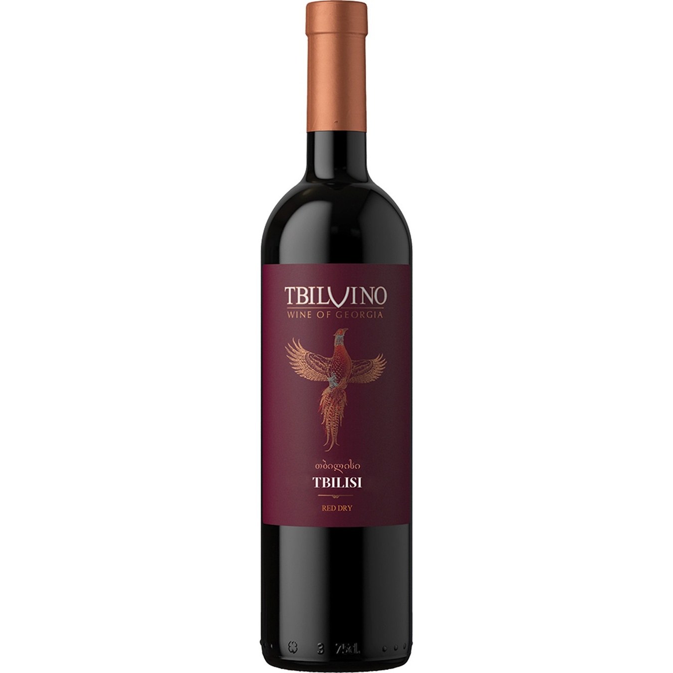 

Вино Tbilvino Tbilisi красное сухое 12% 0,75л