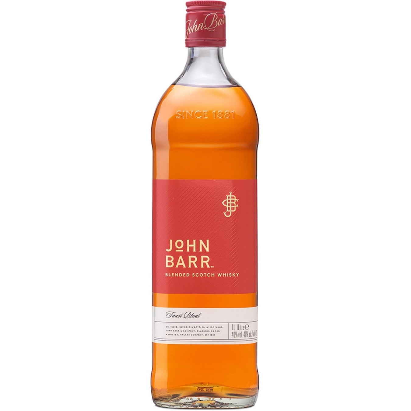 

Виски John Barr 40% 1л