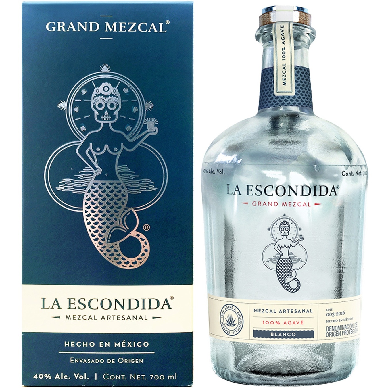 

Мескаль La Escondida 40% 0,7л
