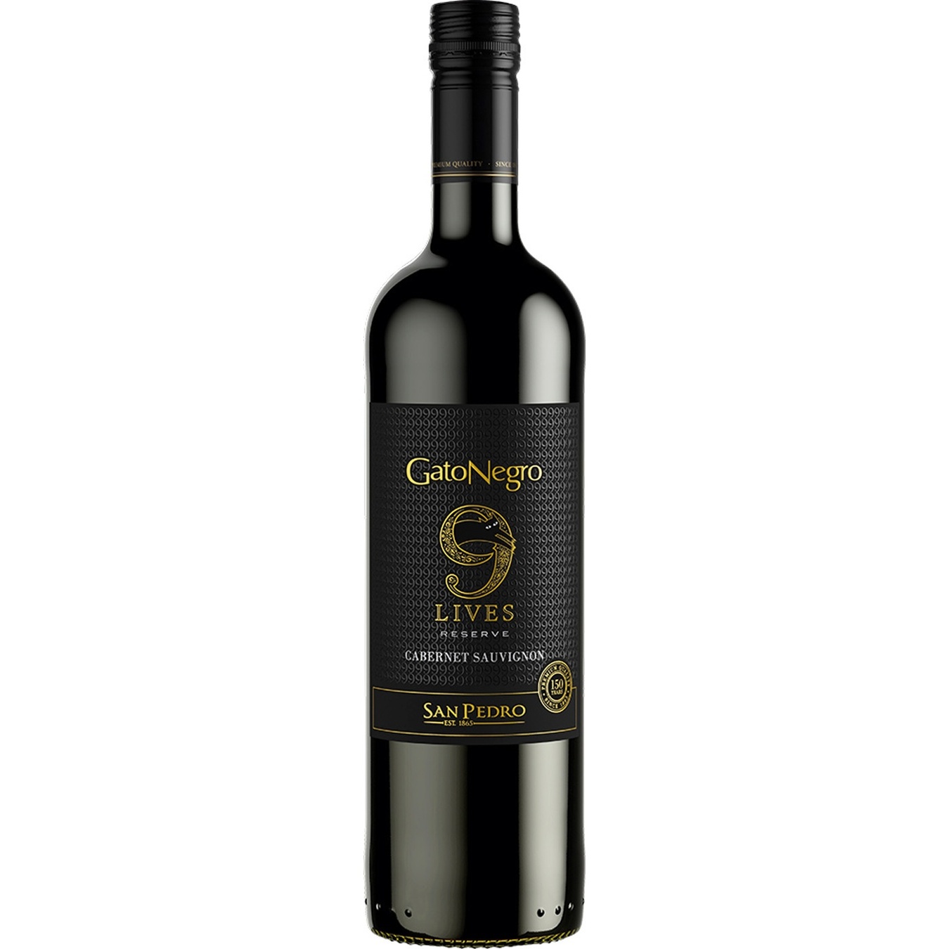 

Вино Gato Negro 9 Lives Cabernet Sauvignon красное сухое 13,5% 0,75л