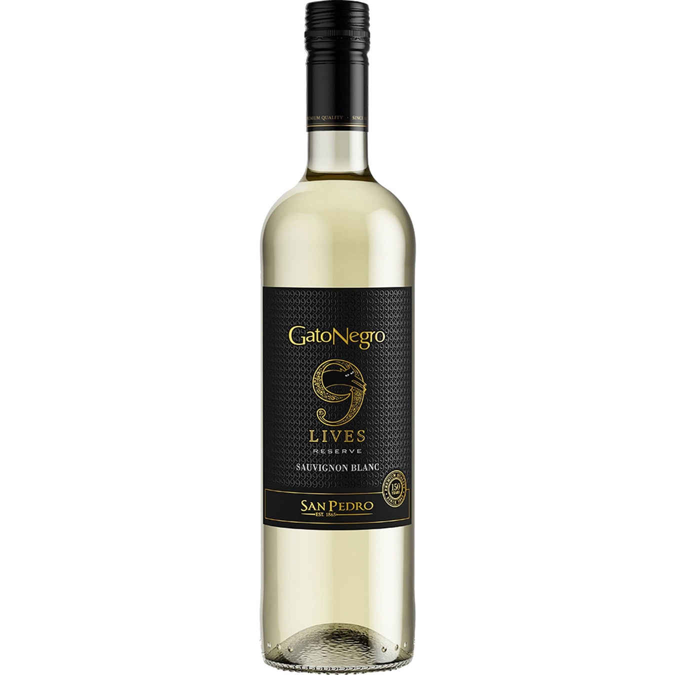 

Вино Gato Negro 9 Lives Sauvignon Blanc белое сухое 12,4% 0,75л