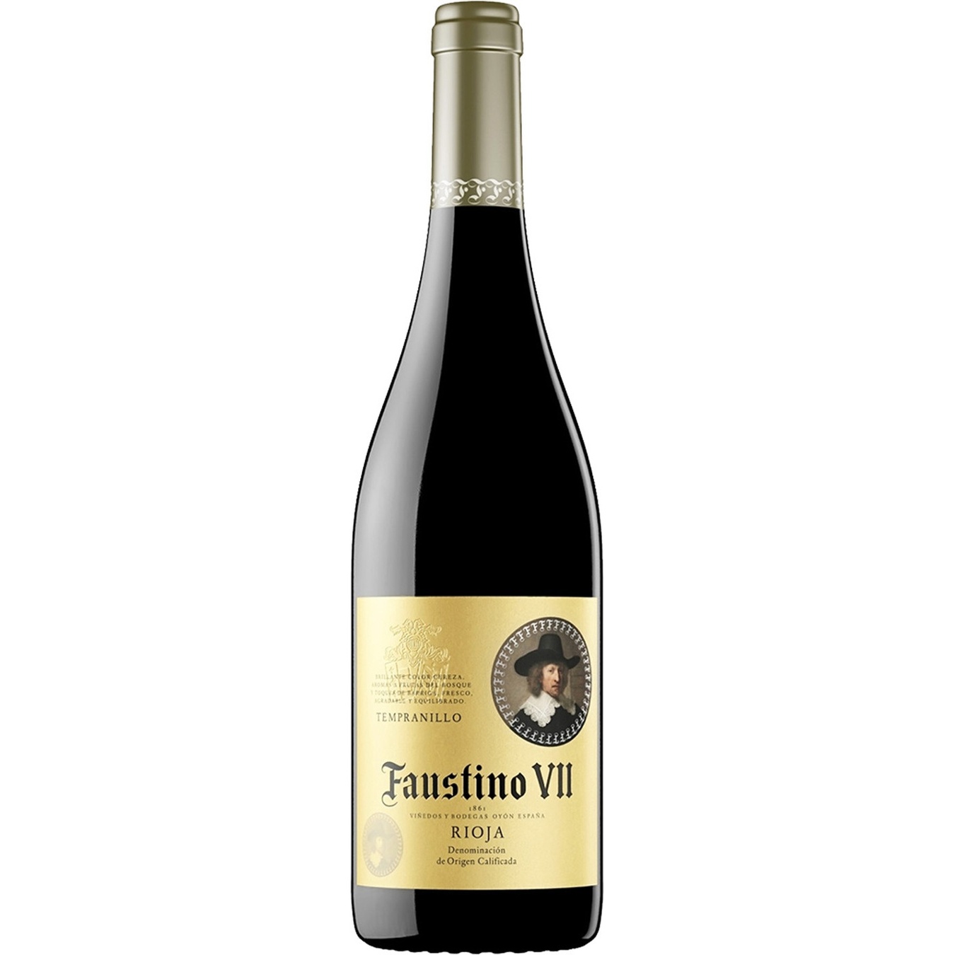 

Вино Faustino VII Tempranillo Rioja DOC красное сухое 13% 0,75л