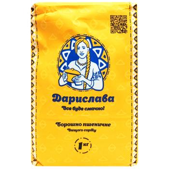 Мука пшеничная Дарислава высший сорт 1кг - купить, цены на - фото 2