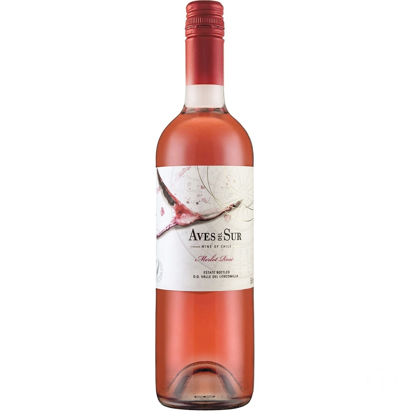 

Вино Carta Vieja Aves Del Sur Merlot Rose розовое полусухое 13,4% 0,75л