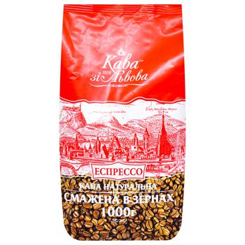 Kava zi lvova Espresso in grains coffee 1000g - buy, prices for METRO - photo 2