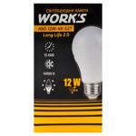 Work's Long-Life LED Lamp A60 12W 4K E27