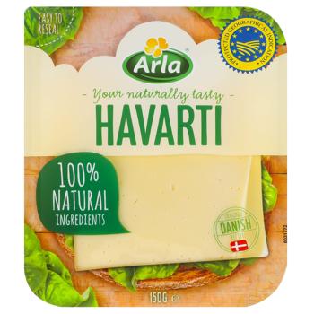 Arla Havarti Sliced Cheese 60% 150g - buy, prices for Za Raz - photo 1