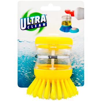 Щітка Ultra Clean для посуду з диспенсером - купити, ціни на - фото 3