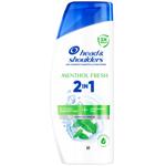Шампунь Head & Shoulders Свежесть ментола 2в1 400мл