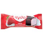 Chudo Strawberry Glazed Curd Snack 15% 36g