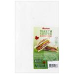 Auchan Fat-resistant White Paper Package 27x16x4cm 50pcs