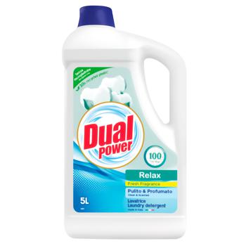 Dual Power Relax Concentrated Liquid Detergent for White and Colored Clothes 5l - buy, prices for WINETIME - photo 1