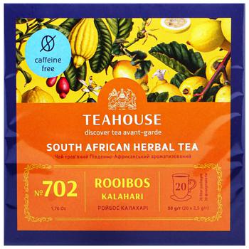 Teahouse Rooibos Kalahari Herbal Tea 20pcs*2.5g - buy, prices for Auchan - photo 2