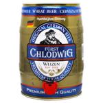 Пиво Furst Chlodwig Weizen світле нефільтроване 5,3% 5л