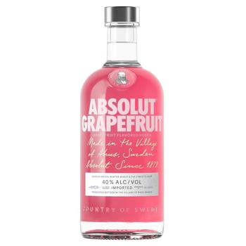 Absolut Grapefruit Vodka 40% 0.7l - buy, prices for Ideal - photo 1