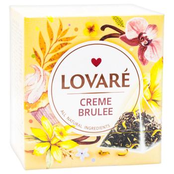 Чай черный Lovare Creme Brulee 2г*15шт - купить, цены на - фото 2