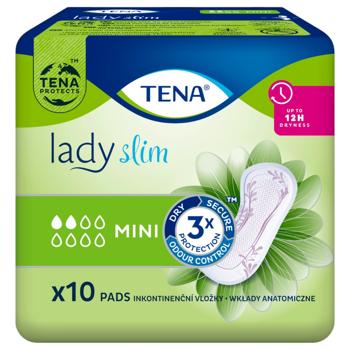 Прокладки урологічні Tena Lady Slim Mini 10шт - купити, ціни на МегаМаркет - фото 2