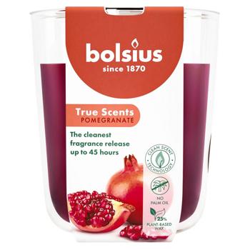 Bolsius True Scents Pomegranate Candle in Glass 97x85mm - buy, prices for METRO - photo 2
