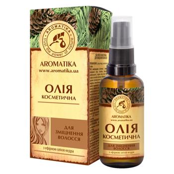 Aromatika Cosmetic Oil for Hair Strengthening 50ml - buy, prices for ULTRAMARKET - photo 1