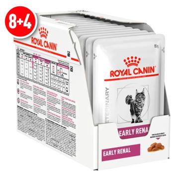 Корм вологий Royal Canin Early Renal для літніх котів із захворюваннями нирок 12шт х 85г - купити, ціни на MasterZoo - фото 1