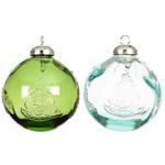 Куля ялинкова Decoris Ялинки 8см в асортименті