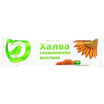 Халва Auchan соняшникова ванільна 60г - купити, ціни на - фото 1