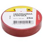 Изоляционная лента Сила Привычки красная 0,17*18мм 25м