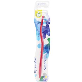 Auchan Simply Hard Toothbrush - buy, prices for - photo 4