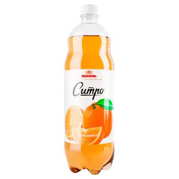 Obolon Sitro Carbonated Drink 1l - buy, prices for Ideal - photo 1