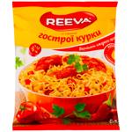 Вермішель Reeva зі смаком гострої курки швидкого приготування 60г