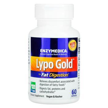 Травні ферменти Enzymedica Lypo Gold 60 капсул - купити, ціни на Біотус - фото 1