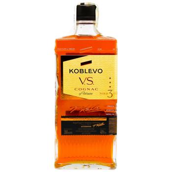 Бренді Koblevo 3 роки 40% 0,35л - купити, ціни на Чудо Маркет - фото 1