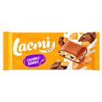 Lacmi Crumble-Bumble Milk Chocolate with Milk Filling, Cornflakes and Cookies 83g