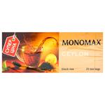 Чай черный Monomax Ceylon 1,5г*25шт