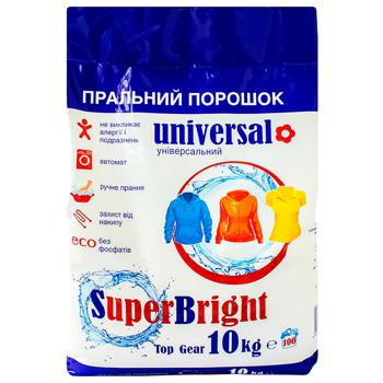 Пральний порошок Super Bright універсальний 10кг - купити, ціни на - фото 1