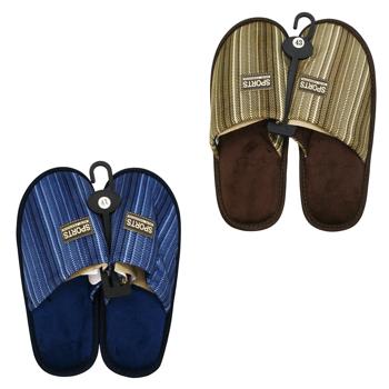Greenwich Men's House Slippers Size 41-45 in Assortment