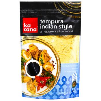 Katana Tempura Indian Style Gluten-free Breading Mix 120g - buy, prices for Epicentr FOOD - photo 1