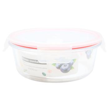 Контейнер Зед для хранения стеклянный 1л - купить, цены на ЕКО Маркет - фото 3