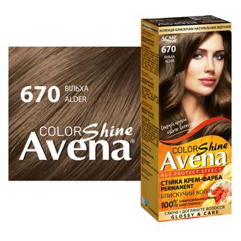 AVENA Shine Color 670 Alder Permanent Cream Hair Dye - buy, prices for Tavria V - photo 2