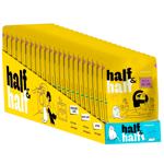 Упаковка вологого корму для котів Half&Half Adult 22 шт х 100 г - качка