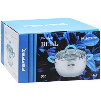 Кастрюля Pepper Bell 20см 3,6л - купить, цены на - фото 2
