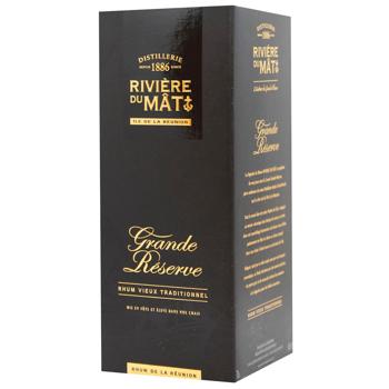 Ром Riviere Du Mat Grand Reserve 40% 0,7л - купить, цены на WINETIME - фото 2