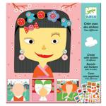 Художній комплект Djeco з наклейками