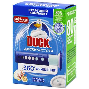 Duck Marine Fresh Toilet Cleanliness Discs 36ml - buy, prices for NOVUS - photo 1