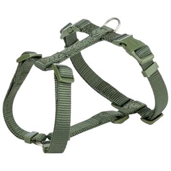 Trixie Premium H-Harness for Dogs S-M 42-60cm/15mm Olive - buy, prices for MasterZoo - photo 1